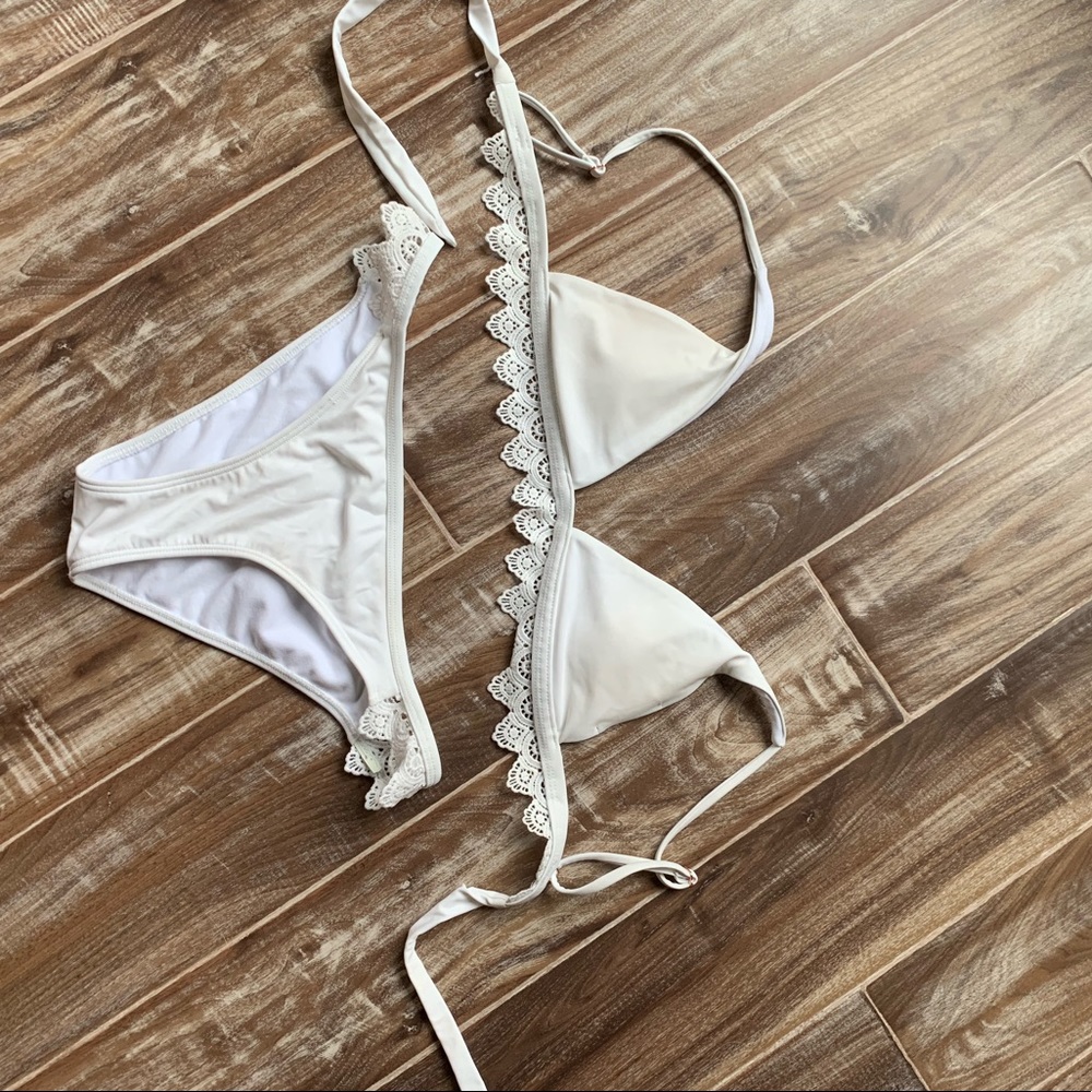 Kendall & Kylie Cream Bikini